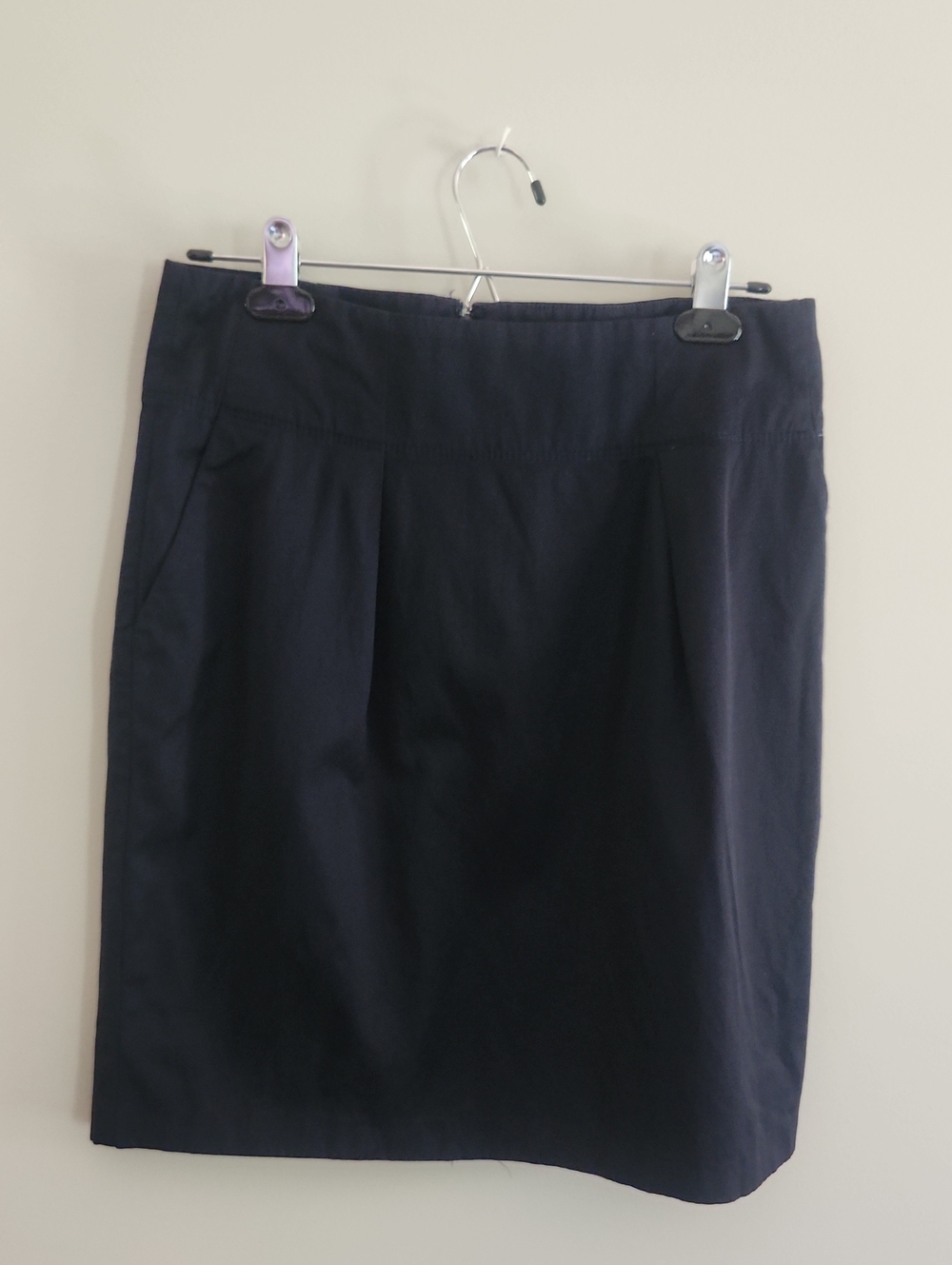 Banana Republic Dark Navy Pencil Skirt